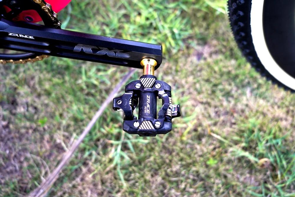 Pédales ZRACE PD-M1 SPD - OR, Pédales autobloquantes, Composants VTT pour la course cycliste, VTT, 3