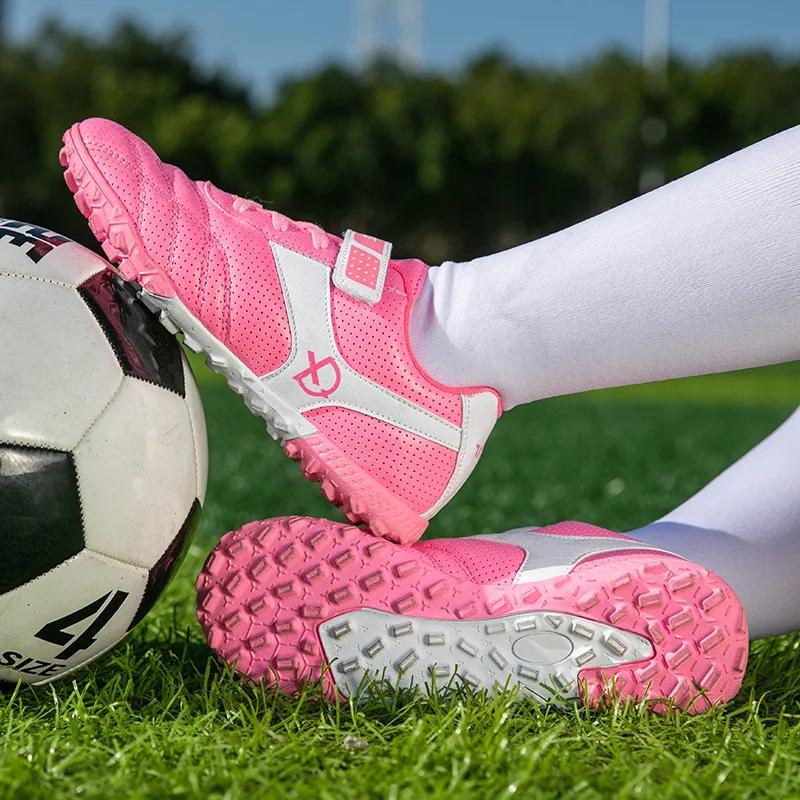 Chaussures de Football professionnelles pour gazon d'intérieur, nouveau Design, baskets de Football