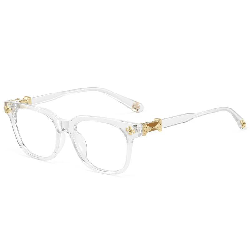 Nouvelles Lunettes de Protection Anti-Lumière Bleue BEAU FIVE Rétro 2026, Monture Carrée, Tendance,