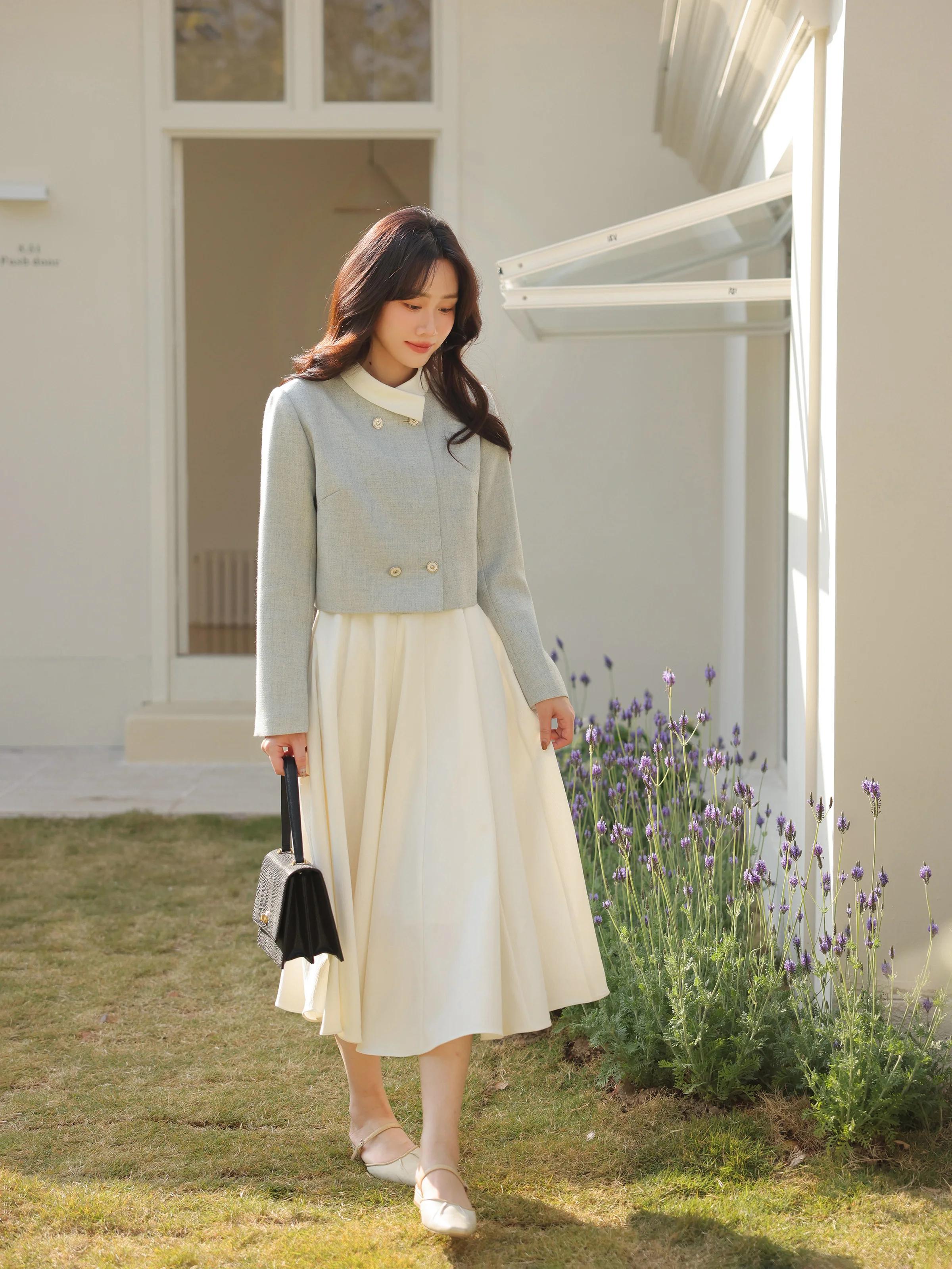 Robe Maxi sans manches pour femmes, Style français, col carré, taille haute, coupe cintrée, élégante