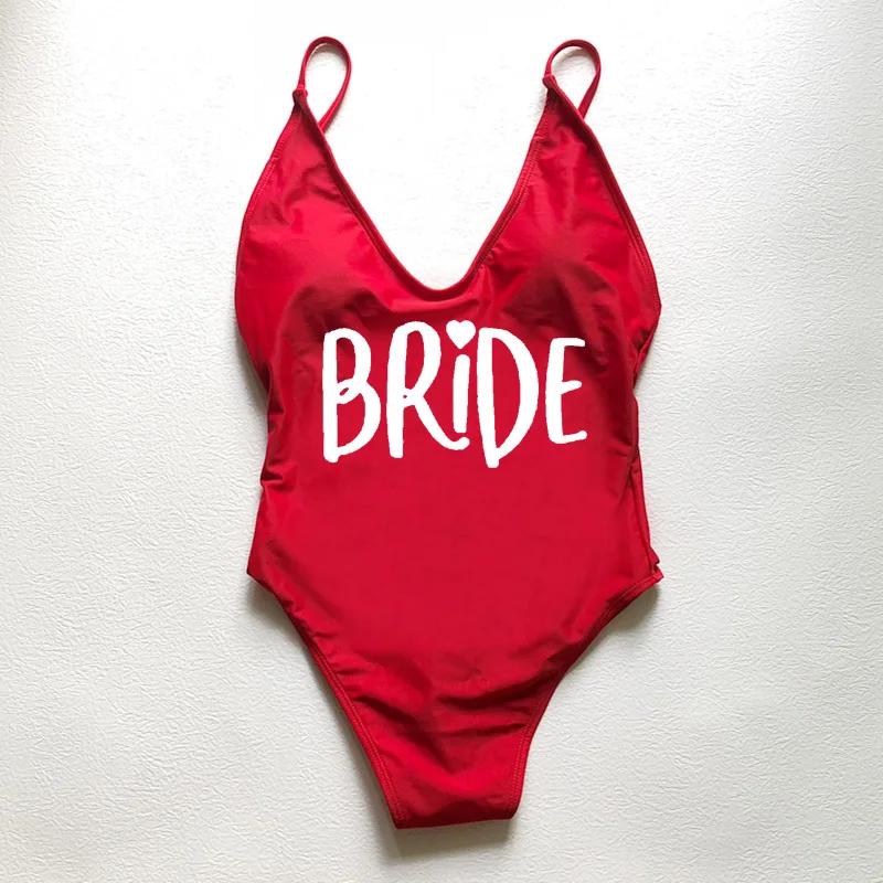 Maillot de bain une pièce rembourré, Sexy, pour femmes, ensemble deux pièces, imprimé amour de la ma