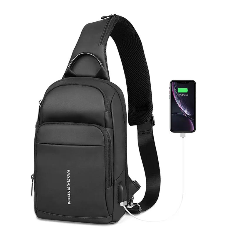 Mark Ryden sac de voyage antivol étanche hommes sac à bandoulière adapté 9.7 pouces Ipad mode sac à