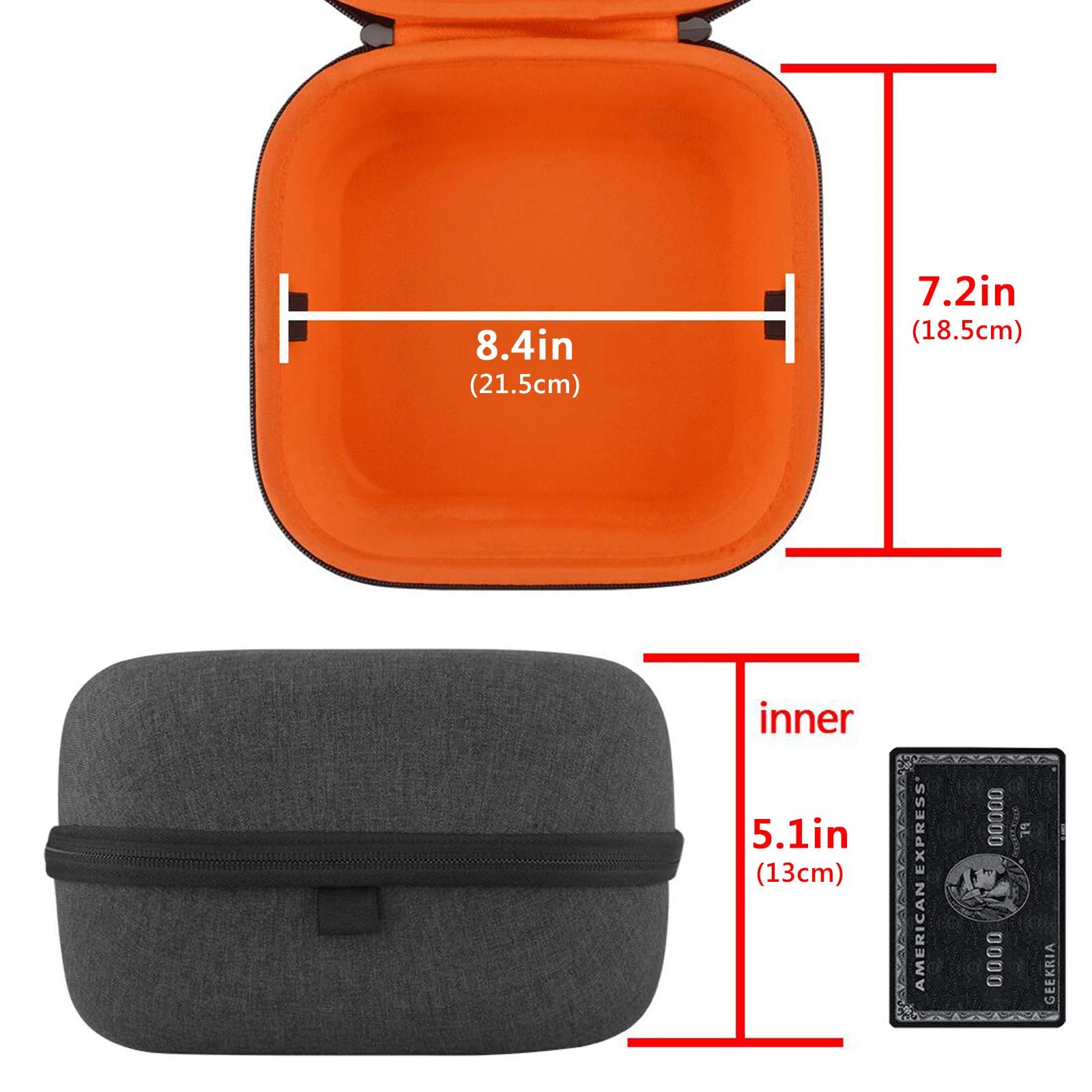 Étui pour casque Geekria pour casques supra-auriculaires de grande taille, compatible avec les casqu
