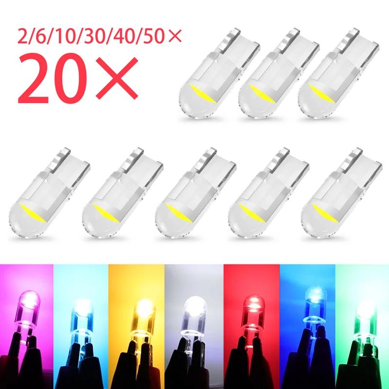 AILEO T10 LED W5W Canbus verre COB 6000k lecture dôme lampe marqueur cale plaque d'immatriculation a