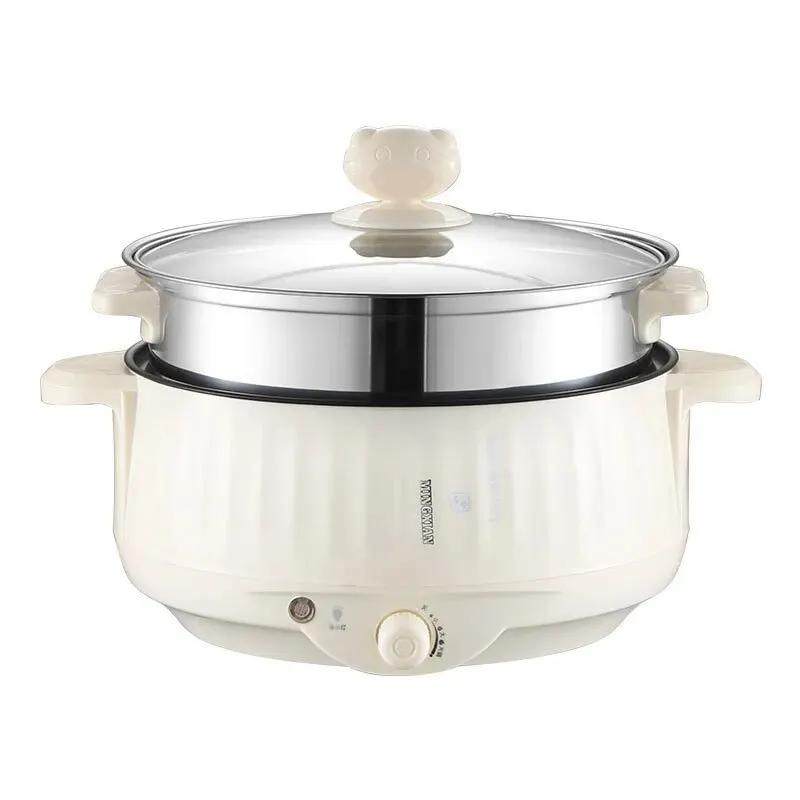 Marmite électrique antiarina pour 1 à 2 personnes, appareils de cuisson ménagers, multi-cuiseurs, ma
