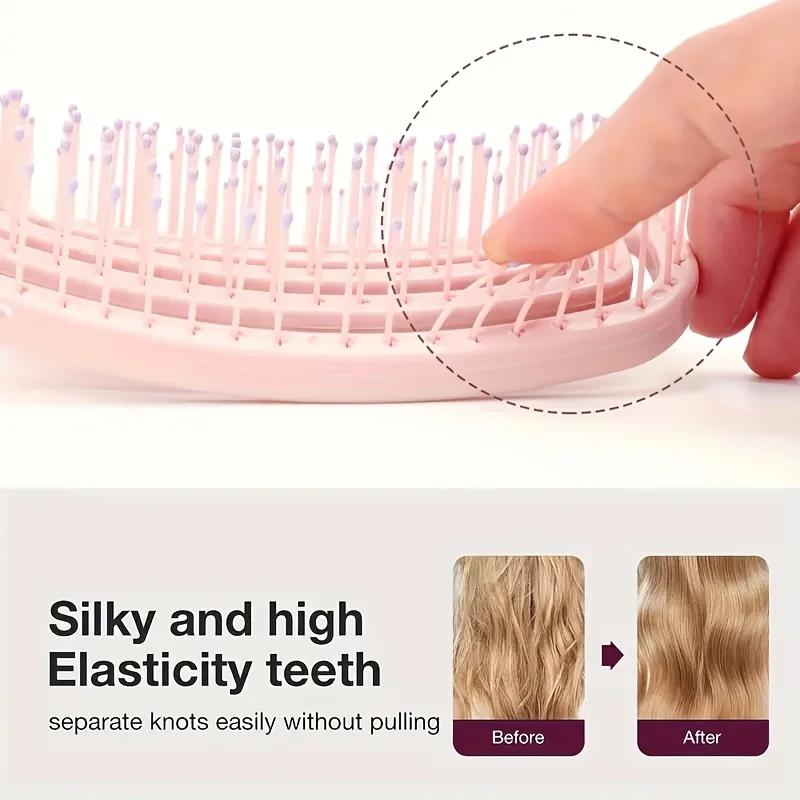 WANMEI peigne de Massage de cheveux démêlant volumateur peigne de Massage de cheveux avec outils de