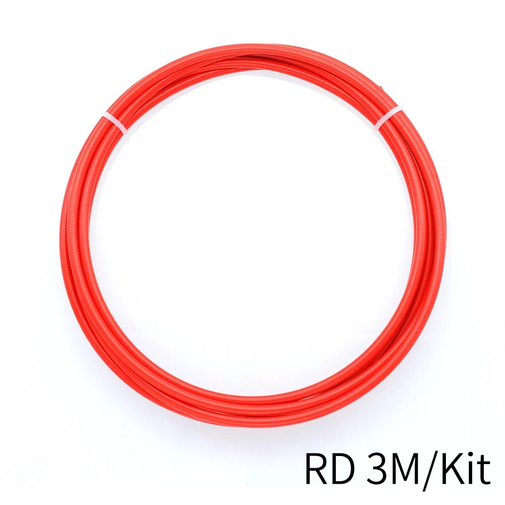 Boîtier de tuyau de Tube d'huile de frein à disque hydraulique de vélo de montagne 5mm tuyau de câbl
