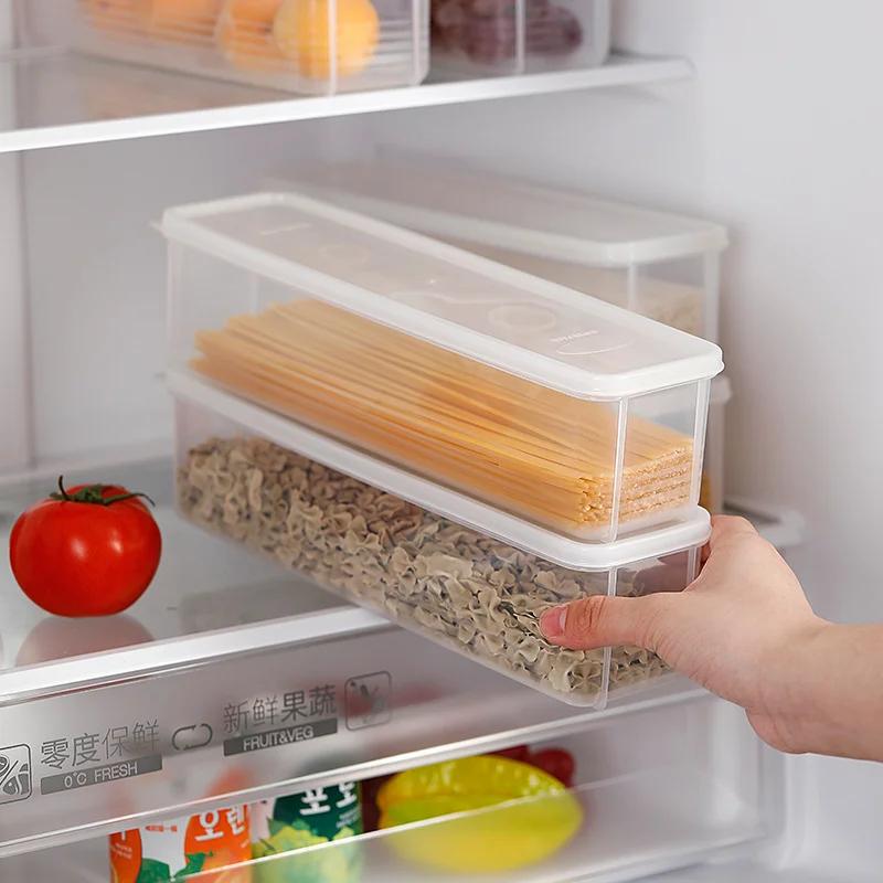 Conteneur de Spaghetti de nouilles de cuisine, boîte de rangement de conservation des céréales domes
