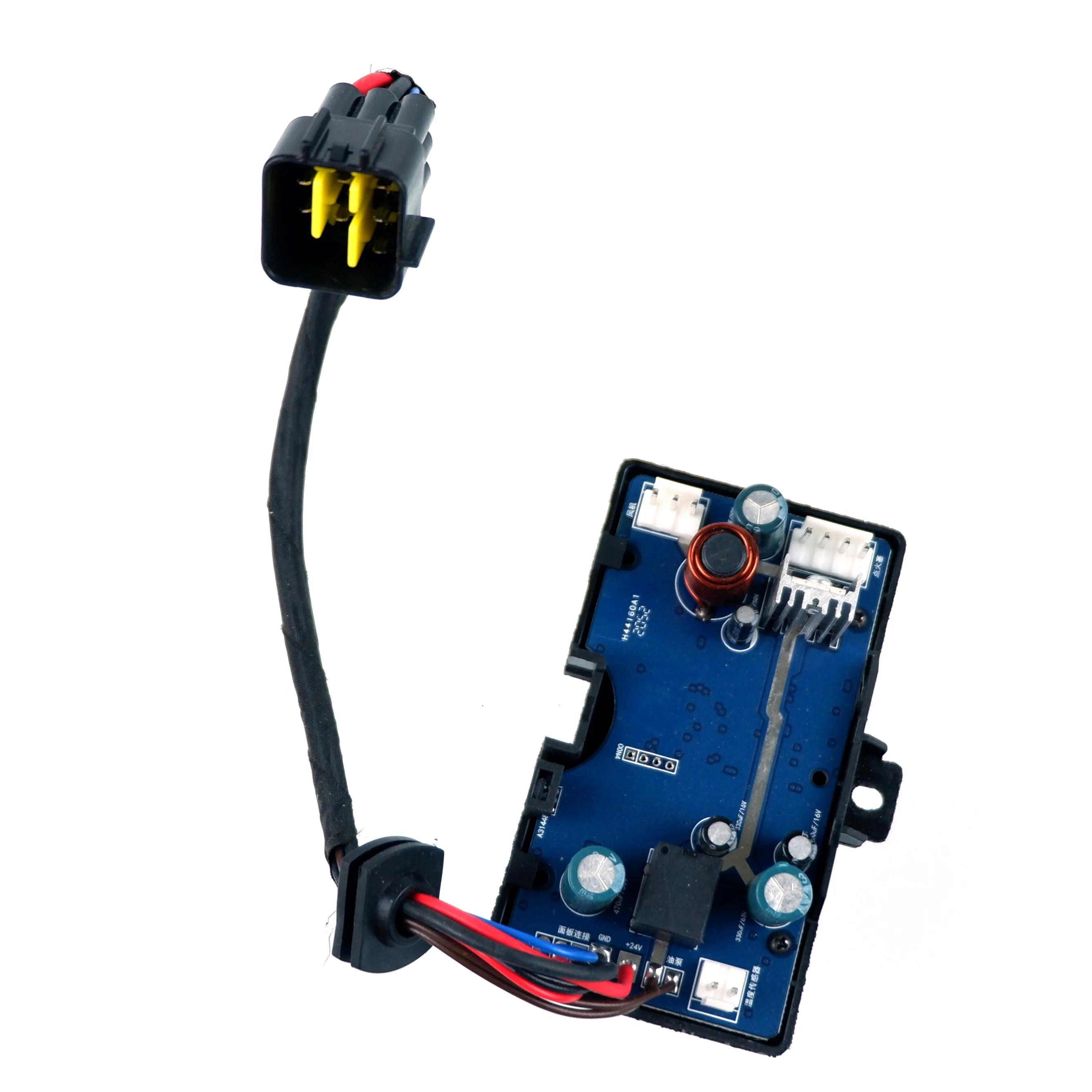 Chauffage de stationnement Air Diesel 12V 24V 2kw 3kw 5kw 8kw, interrupteur de moniteur LCD, carte m