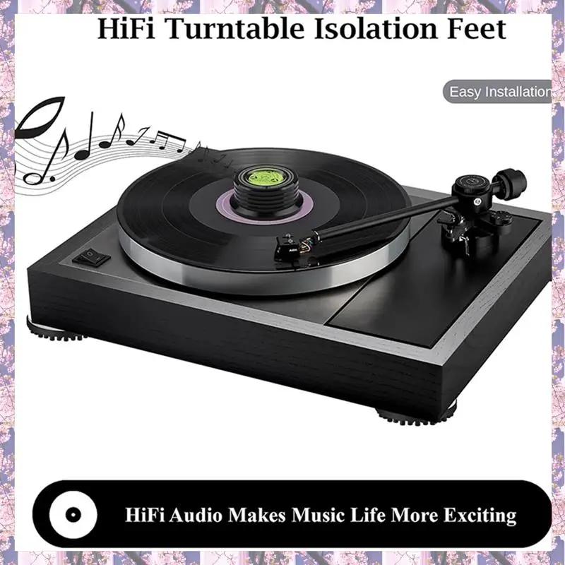 2025 tendance 4 Pack pieds d'isolation support tapis de pied amortisseur pour Audio CD AMP Hifi cais