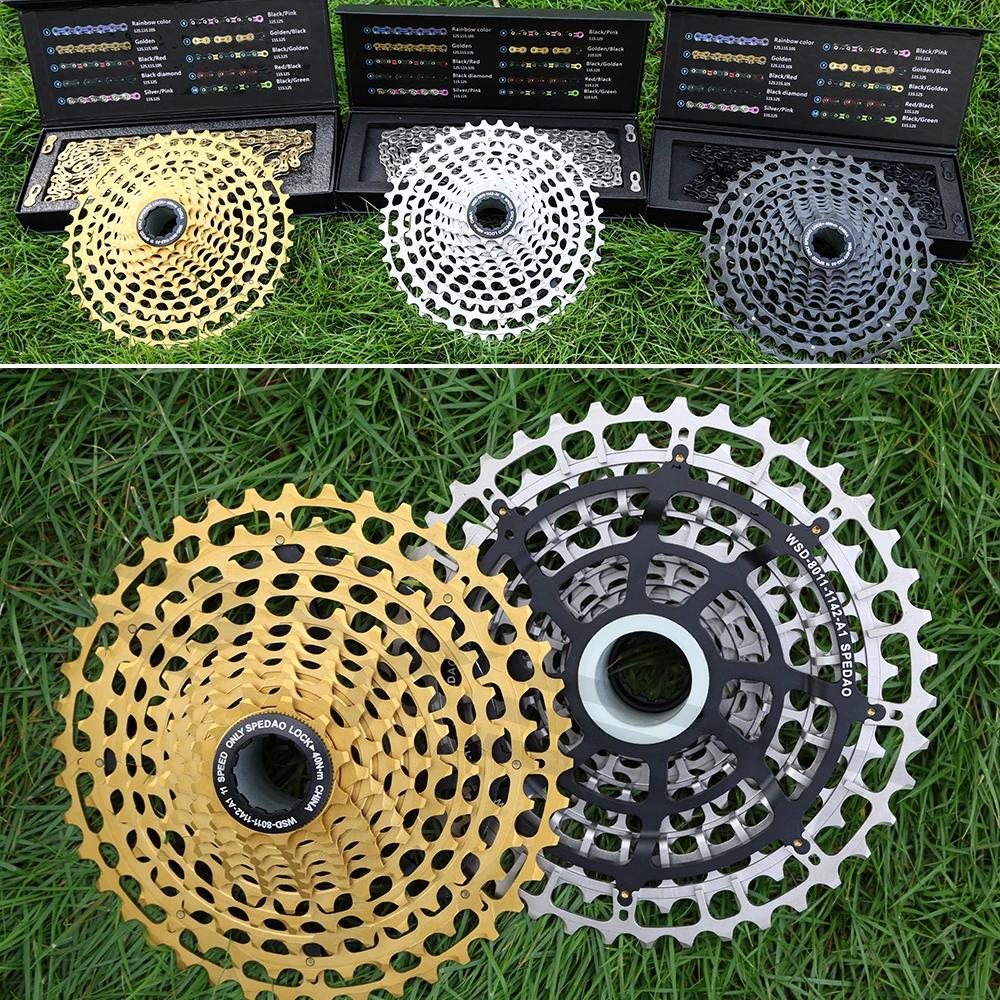 SPEDAO-Cassette de vélo SLInter, 11V 11-42T HG 11 s, livraison CNC k7 11V pour VTT GX bronchNX M8000