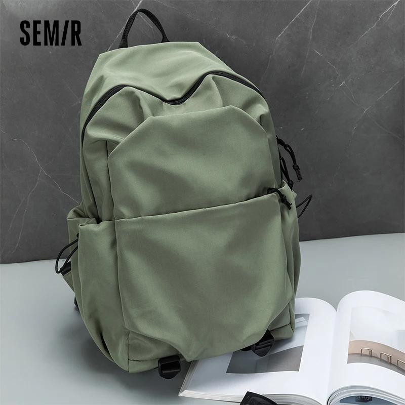 SEMIR-Sac à Dos observateur de Voyage pour Homme et Femme, Cartable de Grande Capacité pour Ordinate