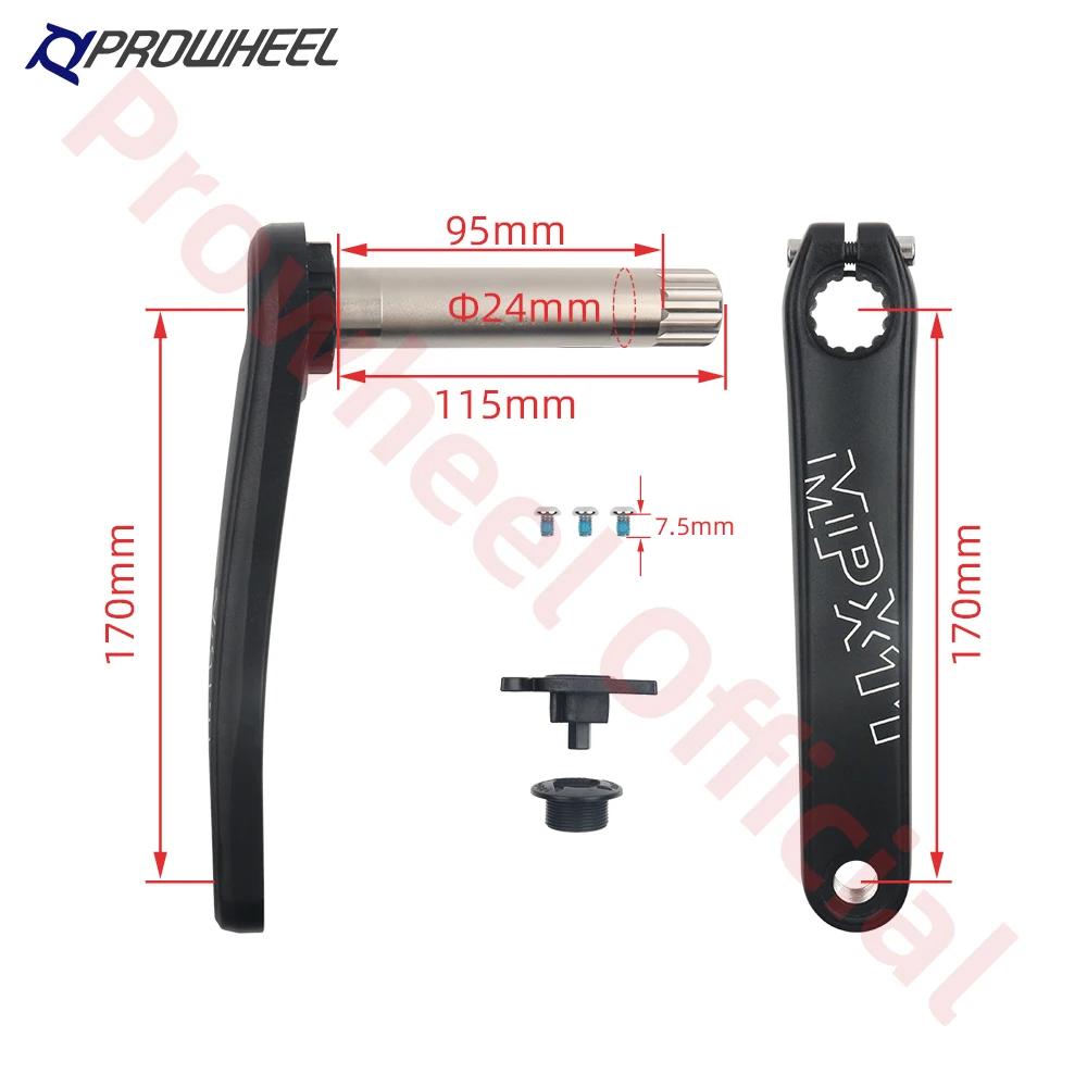 PROWHEEL MPX11 pédalier de vélo de montagne 170mm 175mm 8/9/10/11/12 vitesses support inférieur de m