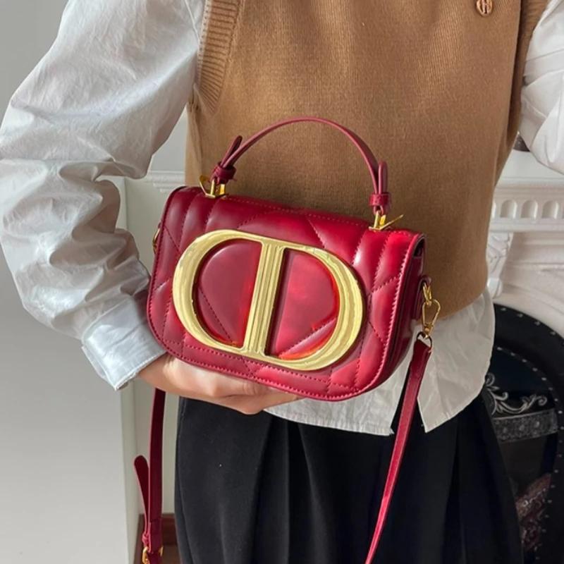 Sac à main en cuir classique élégant de luxe de créateur célèbre pour femmes, sac à bandoulière, sac
