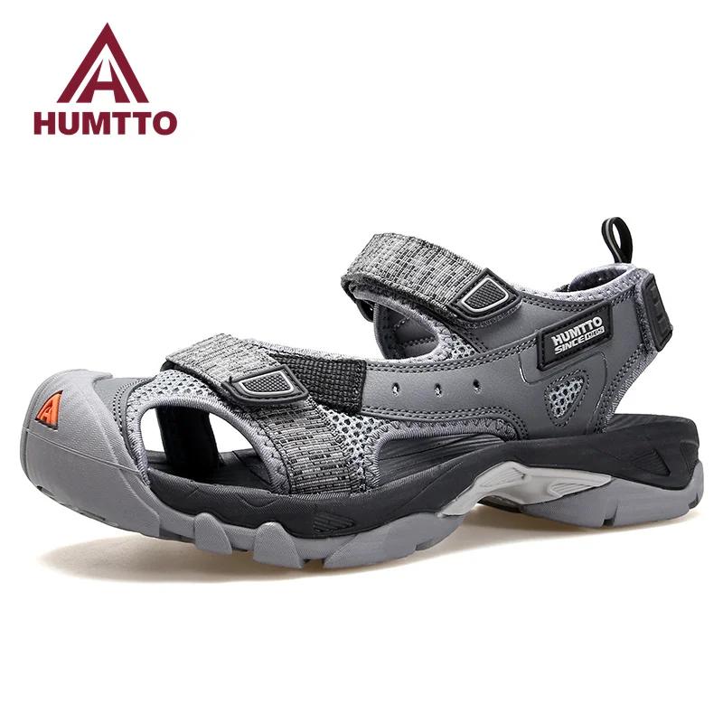 Sandales été respirantes hommes HUMTTO - Chaussures randonnée extérieur plage camping pêche