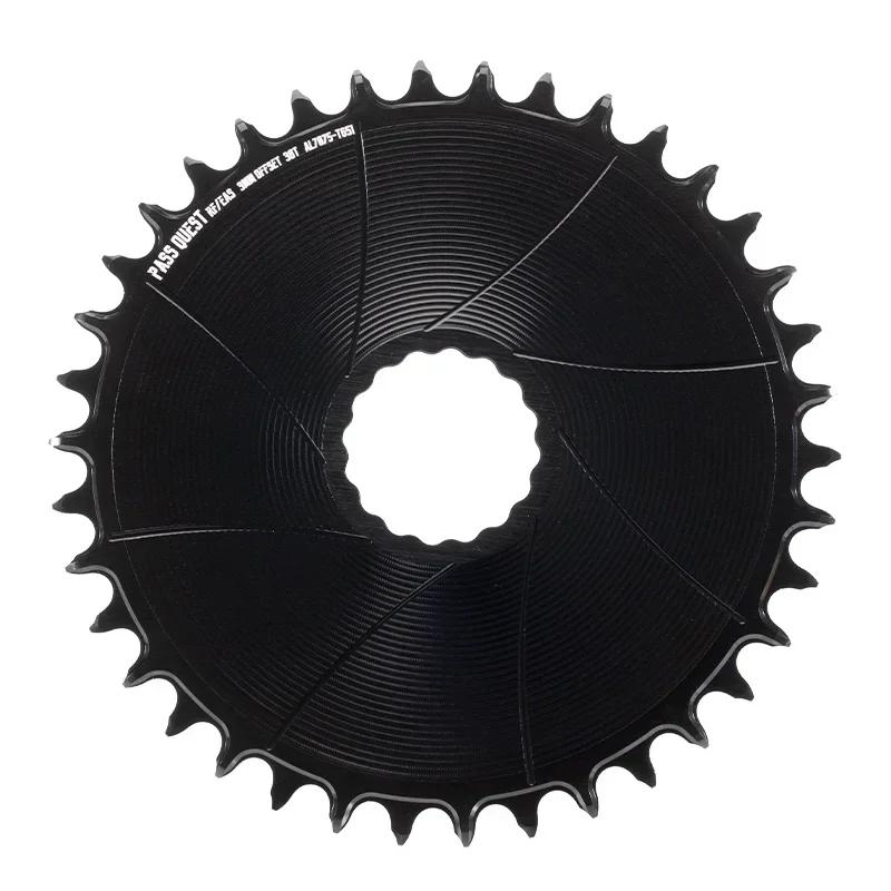 PASS QUEST 3mm décalage vtt plateau monté Direct pour E-STON Raceface roue VTT dents larges étroites