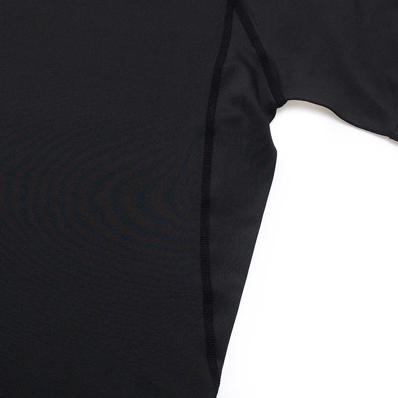 T-shirt compression homme manches courtes 2024 - Sport, fitness, running - Élastique séchage rapide