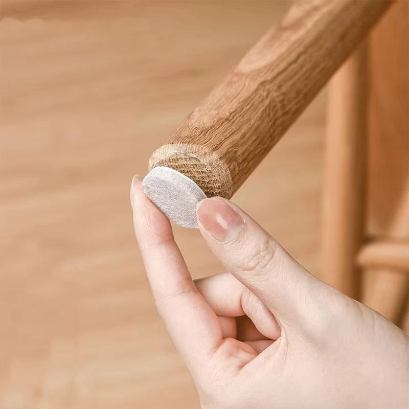 Table et chaise en feutre, protection des pieds, sous-sol, résistant à l'usure, réduction du bruit,