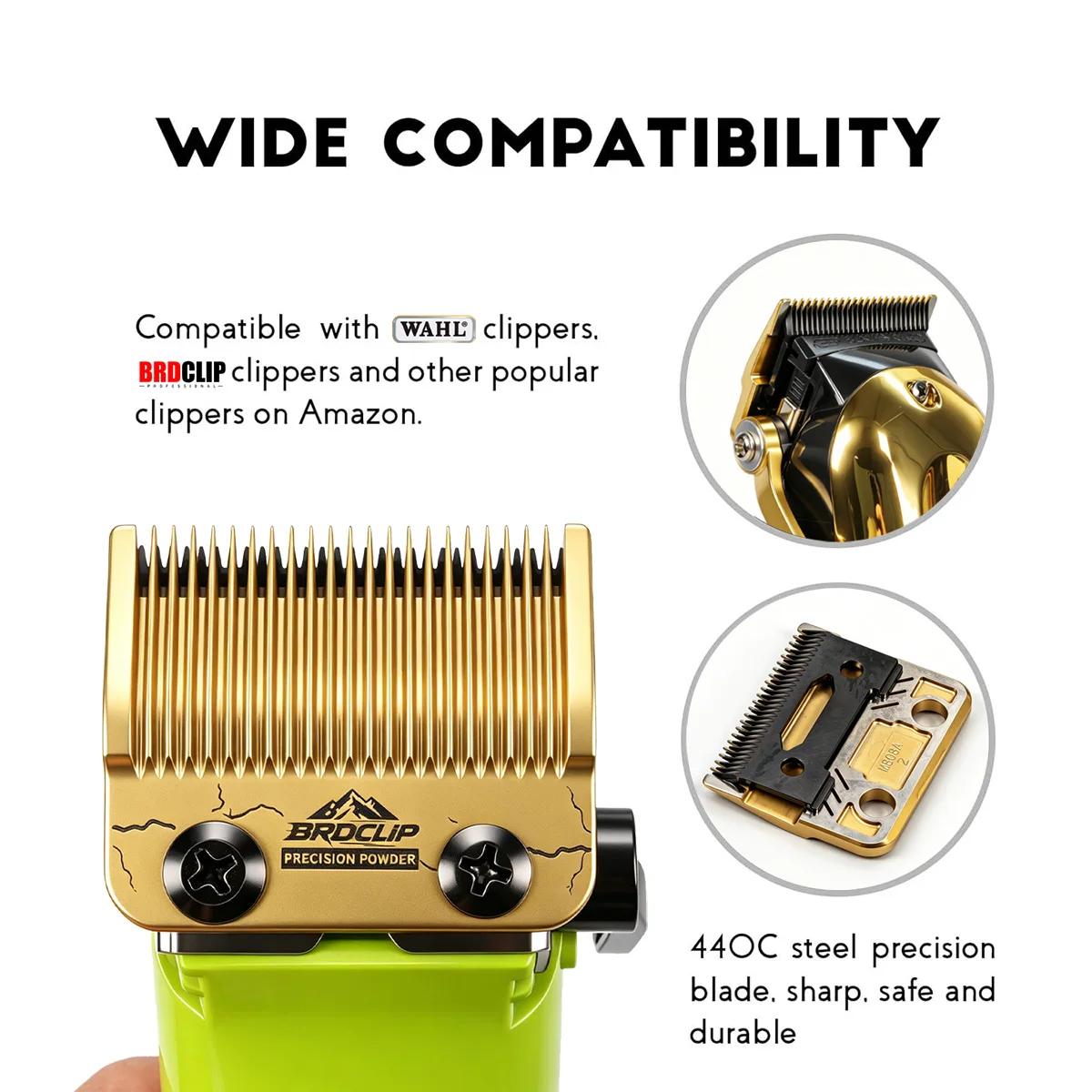 BRDCLIP lame tête de coupe remplaçable originale pour 2020C Madeshow M10 M5 tondeuse à cheveux lame