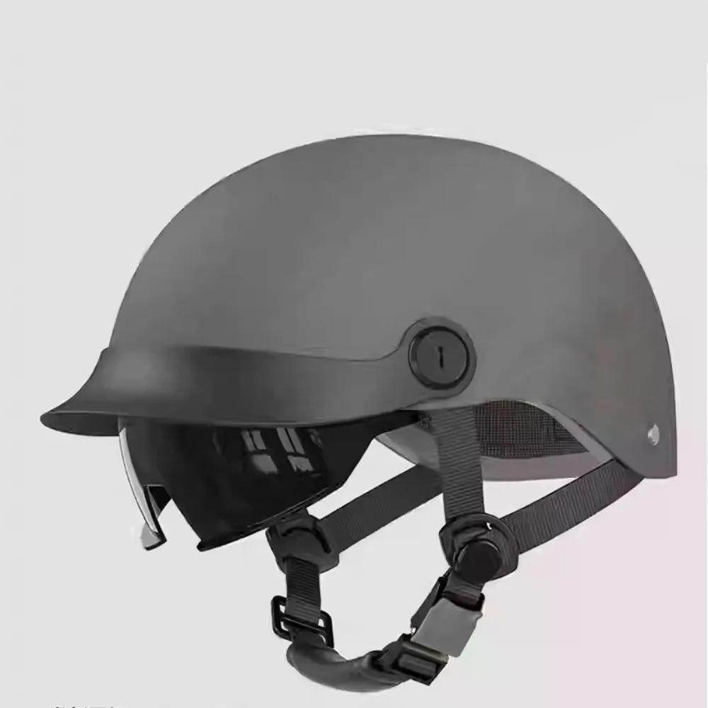 Casque de vélo électrique ultra léger, anti-chute, respirant, protection solaire, demi-casque de mot
