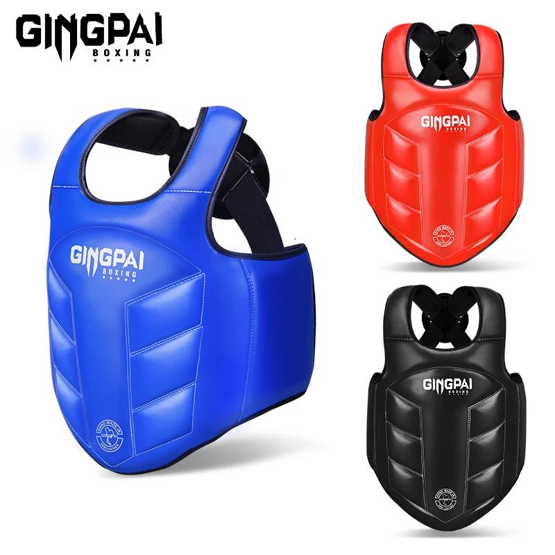 Gilet de protection de poitrine pour enfants, équipement de coup de pied MMA, Sanda, Arts martiaux,