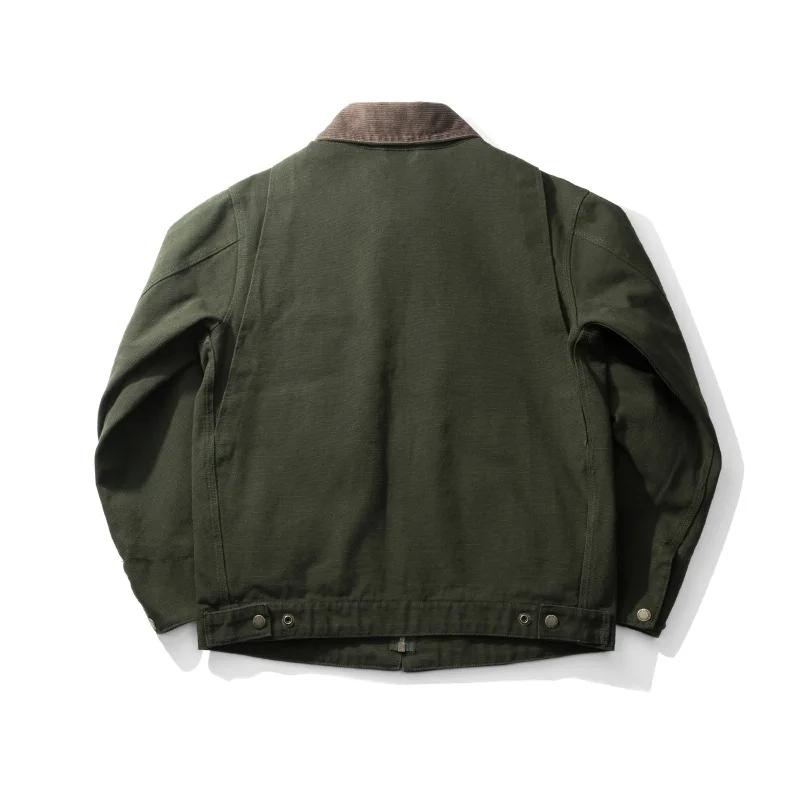 Veste de vol courte rétro pour homme, maillot aviateur coupe-vent, camping en plein air, trekking, e