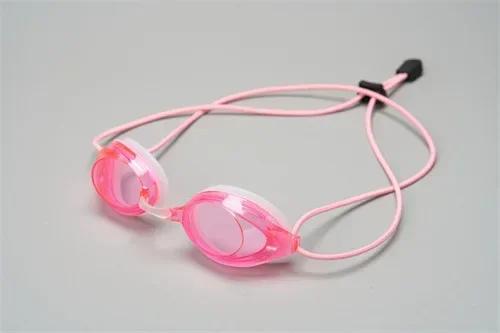 Nouvelles lunettes de natation tête de corde avec couleur vive galvanisées lunettes imperméables et