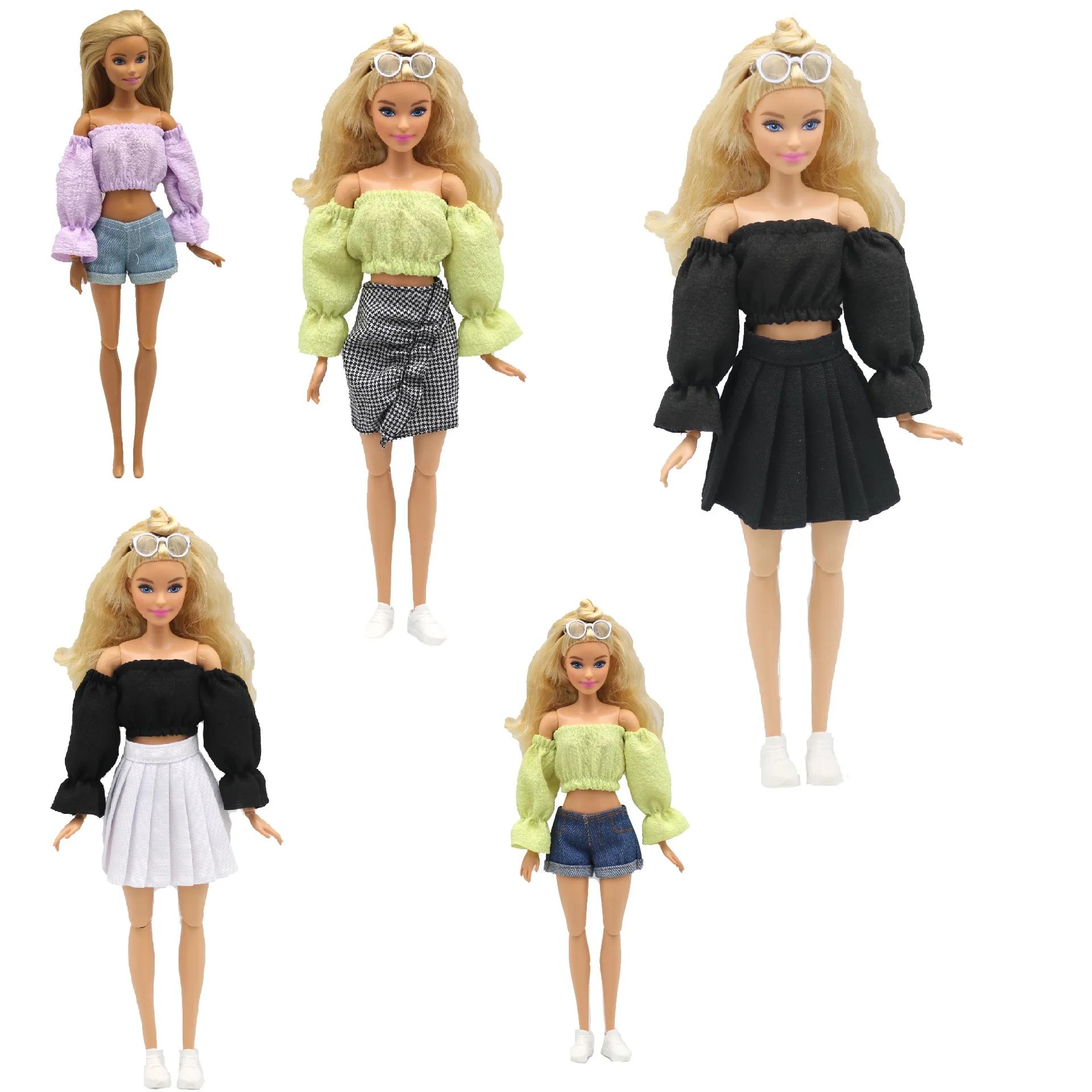 Tenues vêtements haut pantalon jupe pour 30 cm princesse poupée vêtements pour 1/6 BJD poupées maiso