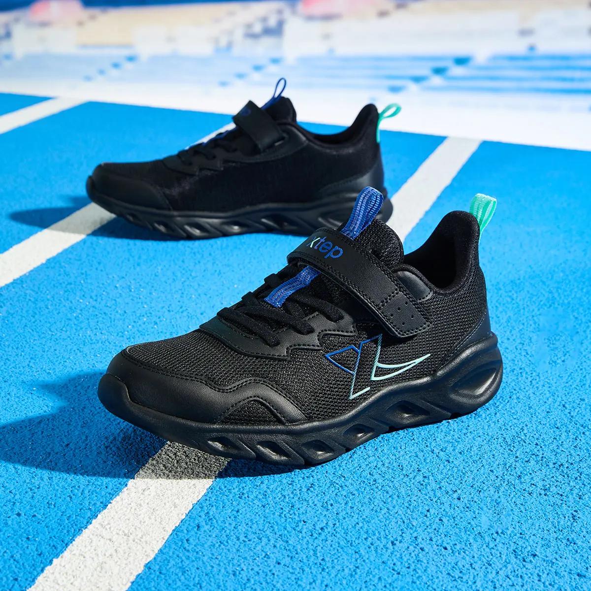 Chaussures de course Xtep enfants garçons - Modèle Velcro maille respirante 676315119551