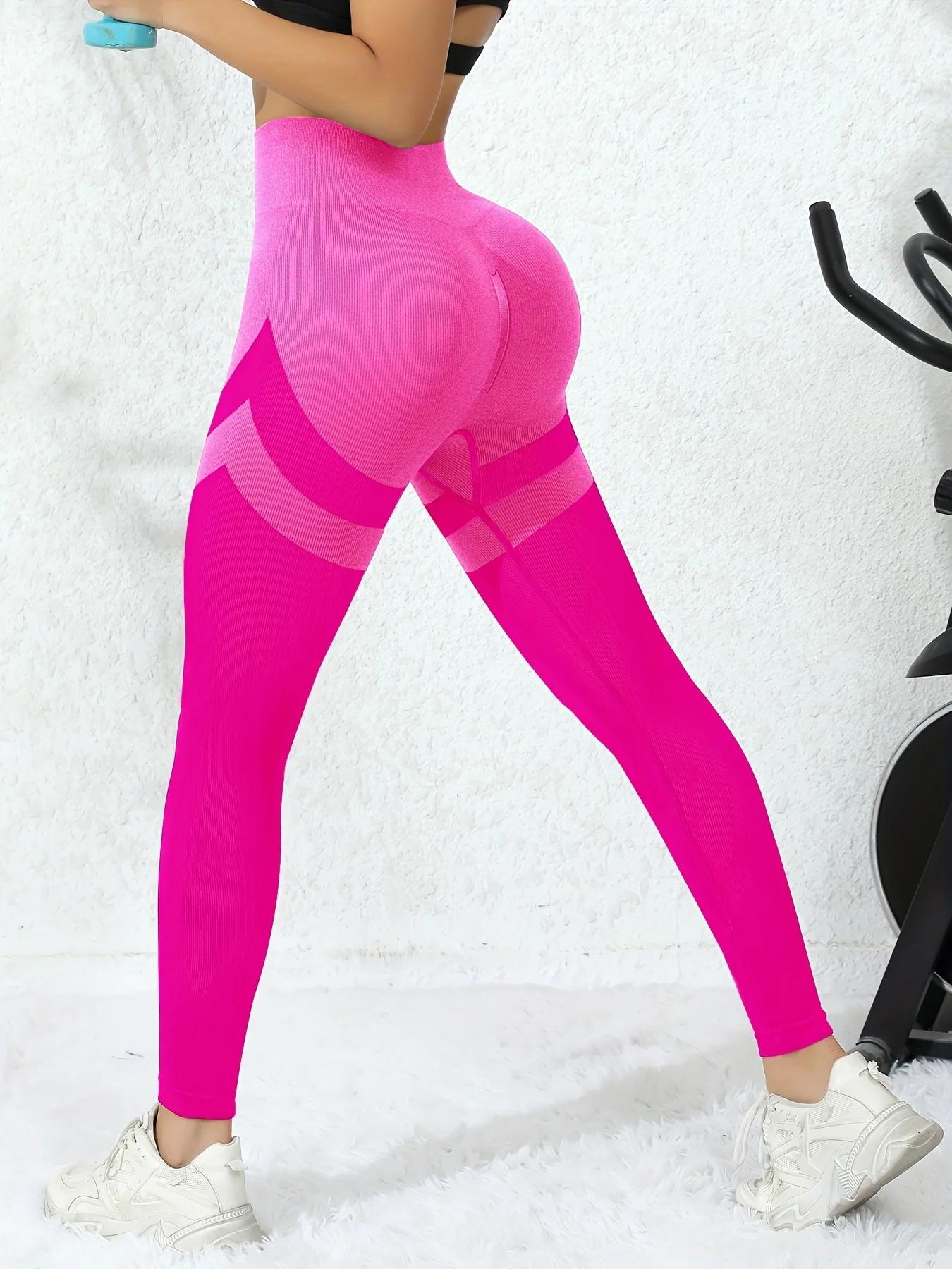 Legging froissé sans couture pour femmes, collants d'entraînement, collants de levage des fesses, pa