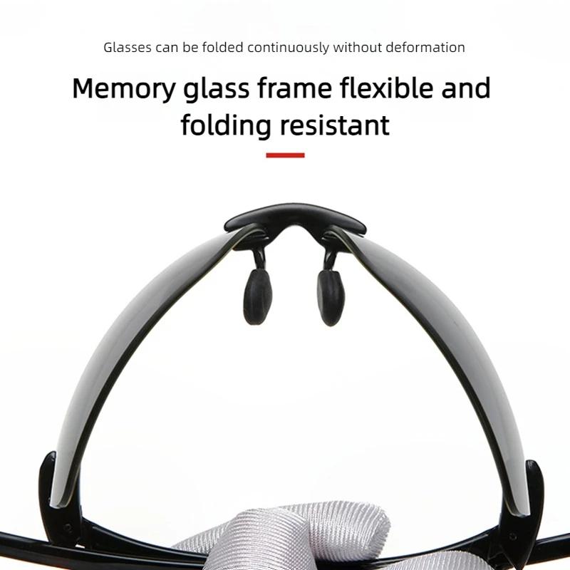 Lunettes de soleil ultralégères TR90 pour hommes et femmes, sans cadre, pour conducteur, conduite, m