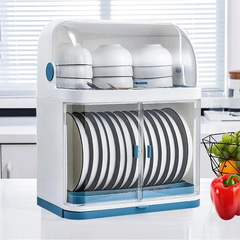Couverts de cuisine à 2 couches T1, séchage de la vaisselle T1 avec couvercle