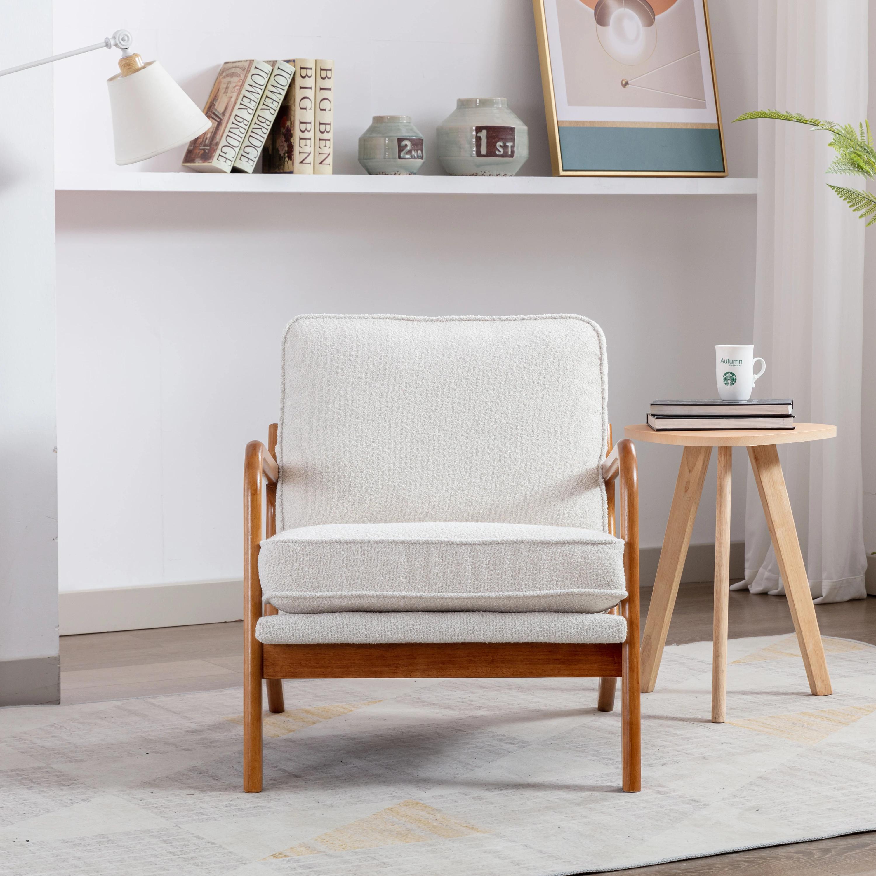 SEYNAR-Fauteuil Moderne en Cuir PU pour Salon
