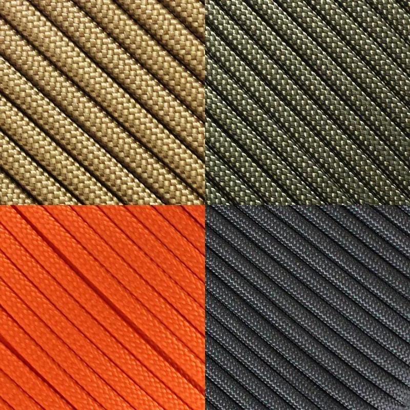 Paracorde 550 à 7 cœurs, 5M/15M/30M, 4mm, cordon de Parachute, kit de corde de survie pour Camping e
