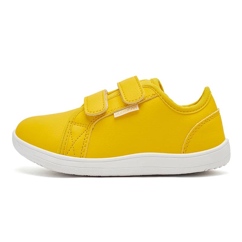 HOBIBEAR garçons filles chaussures pieds nus enfants bout large baskets minimalistes léger crochet b
