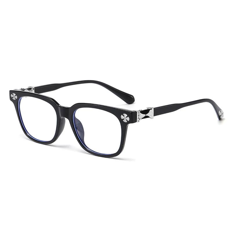 Nouvelles Lunettes de Protection Anti-Lumière Bleue BEAU FIVE Rétro 2026, Monture Carrée, Tendance,