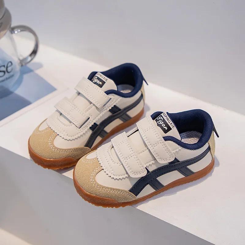 Baskets pour enfants garçons filles semelle souple antidérapant décontracté étudiant chaussures de c