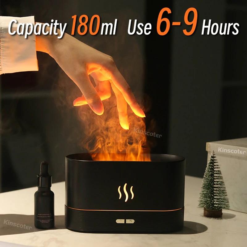 Kinscoter – diffuseur d'arôme, humidificateur d'air ultrasonique, brumisateur d'huile essentielle Le