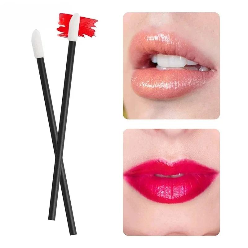 Applicateurs de pinceaux pour maquillage, baguettes pour cils, rouge à lèvres, brillant, outil de be