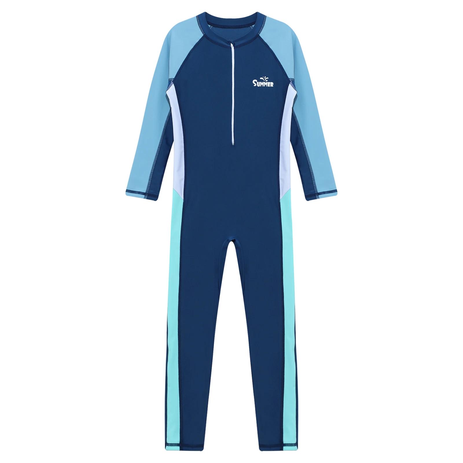 Combinaison surf enfant UPF 50+ - Maillot de bain une pièce protection solaire garçon fille