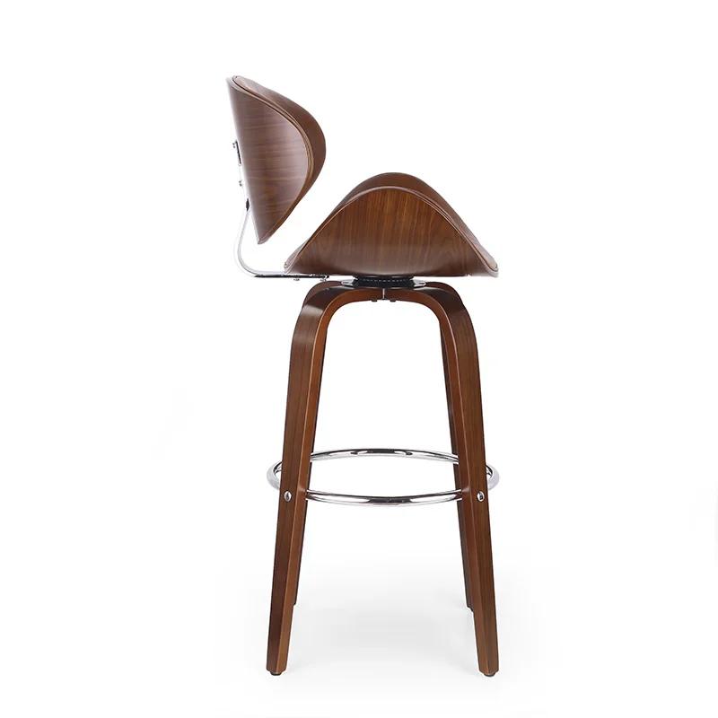Tabouret de Bar à Comcussion Monté, 30 Pouces, Style Moderne du Milieu du Siècle, Brochure + CRACK