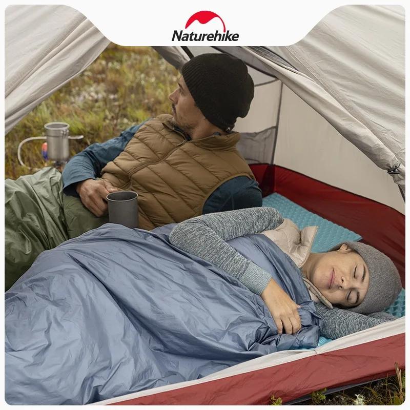 Natureifa-Mini sac de couchage en coton enveloppe, sac de couchage étanche, extérieur, ultraléger, p