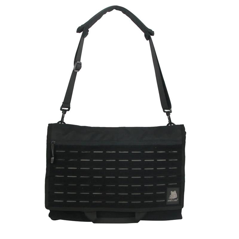 Molle-Sac à dos militaire pour ordinateur portable, sacs DulMessenger, ceinture banane, épaule, camp