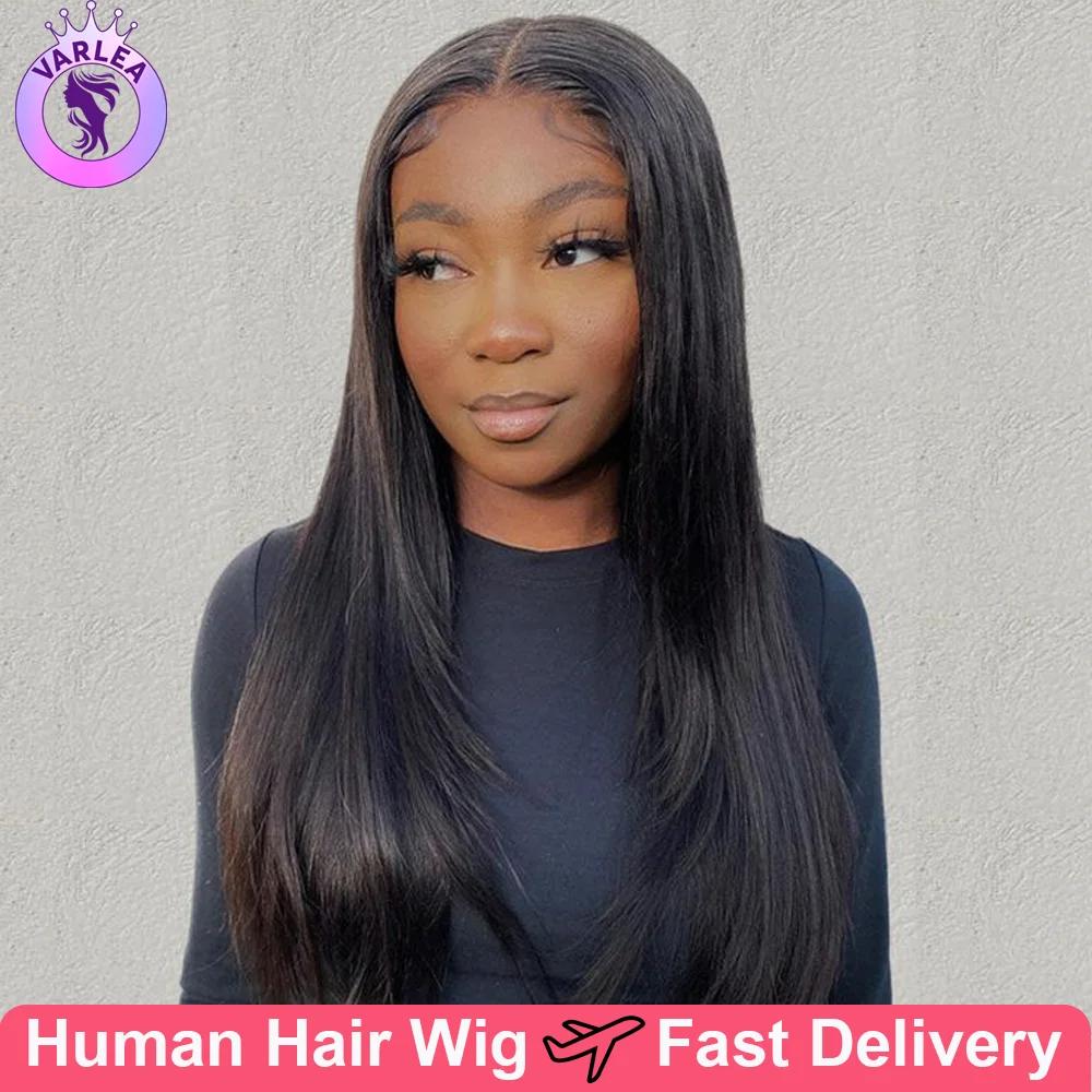 Perruque Lace Frontale 13x6 Cheveux Humains Lisses Baguette, Perruques Cheveux Humains 13x4 HD Lace