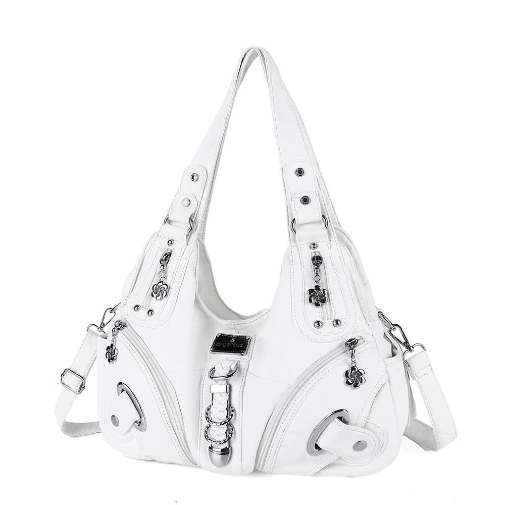Sac à main vintage pour femme, sac à bandoulière tendance, grand sac fourre-tout, sac de shopping à