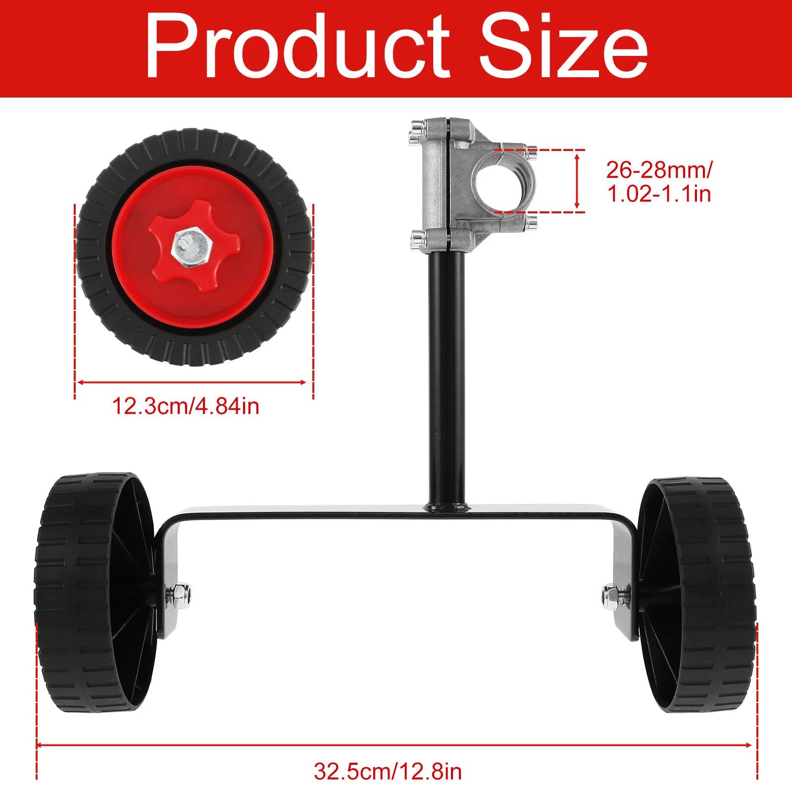 Roue de Support de tondeuse à gazon réglable, roues auxiliaires pour tondeuse à gazon de jardin, acc