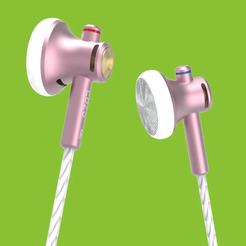 NICEHCK-Oreillette HIFI en métal CNC, EB2S, 3.5mm, 4.4mm, LCP Dynamic Music, Vocal Earphone, Wired H