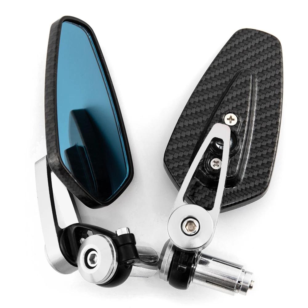 Rétroviseurs de moto universels, 7/8 pouces, 22mm, extrémité de barre en aluminium, guidon de moto,