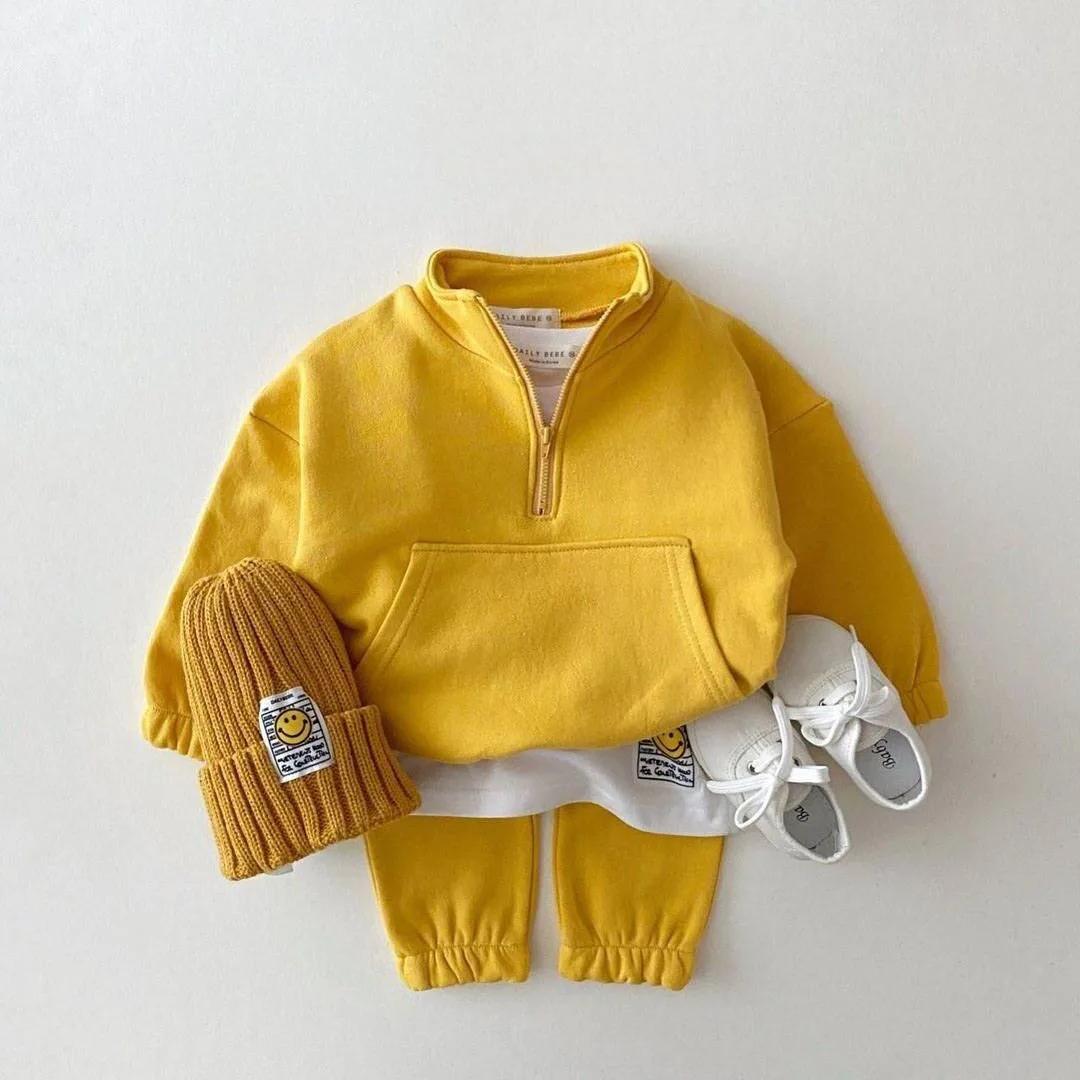 Nouveau bébé garçons filles vêtements enfants enfant en bas âge mode Costume enfants survêtements le
