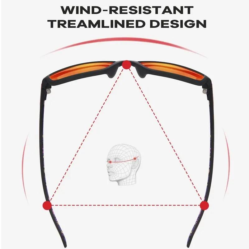 SEPFOX hommes lunettes de soleil de pêche polarisées Sports de plein air randonnée conduite course l